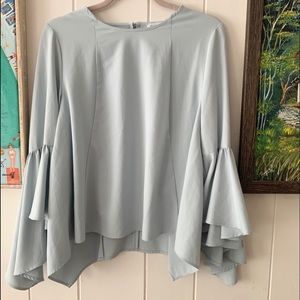 Carmen Marc Valvo Bell Sleeve size M